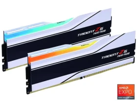 G.Skill Trident Z5 Neo Series 32GB (2x 16GB) DDR5 6000MHz bílá / CL30 / DIMM / EXPO / 1.35V (F5-6000J3036F16GX2-TZ5NRW)