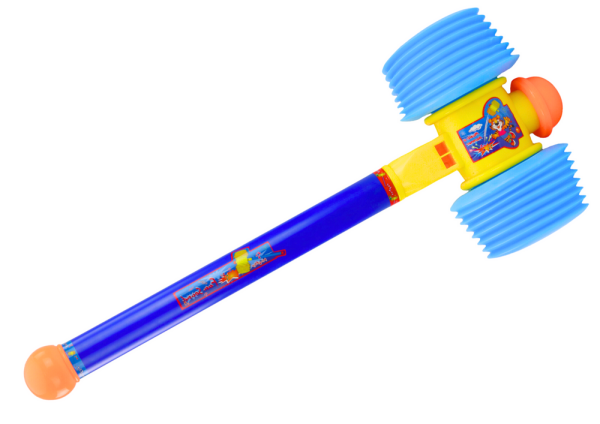 Mamido Velké měkké kladivo pro děti 60 cm modré