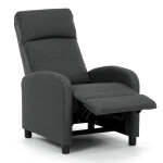 Polohovací křeslo, šedá, látka, TV-W3397 GREY2