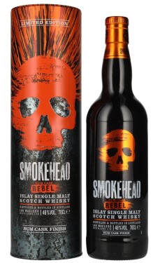 Smokehead Rum Rebel 46% 0,7 l (tuba)