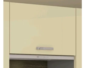 Horní kuchyňská skříňka Karmen 60OK, 60 cm, šedá/krémová