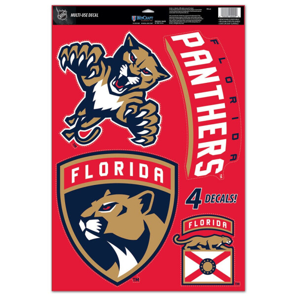 Wincraft Samolepka Florida Panthers NHL Multi-Use Set (4 ks)% 1 ks