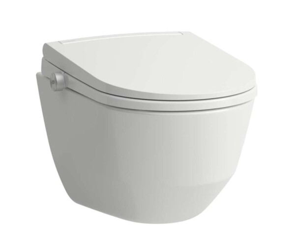 Laufen - Cleanet Pro Lite Elektronický bidet s keramikou, závěsný, Rimless, SoftClose, bílá H613890000S002