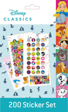 Samolepky Disney set 200 ks - EPEE