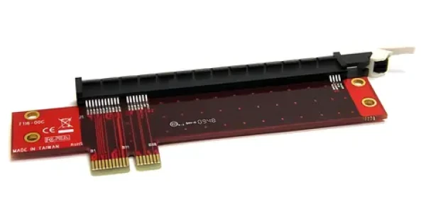 StarTech Adaptér prodloužení PCIe slotu červená / Příslušenství / PCIe (PEX1TO162)