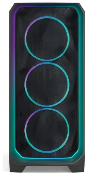 Fractal Design Meshify 3 Ambience Pro RGB černá / Midi-Tower / TG Light Tint / ATX / bez zdroje / průhledná bočnice (FD-C-MES3A-03)