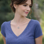 Stříbrný náhrdelník se zirkony Strom života - stříbro 925/1000, srdce, Stříbrná 45 cm