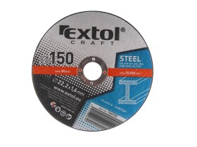 EXTOL-CRAFT Kotouče řezné na kov 150x1.6x22.2 mm 5 ks (EX106930)
