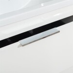 MEREO - Vigo, koupelnová skříňka s keramickým umyvadlem 51 cm, bílá CN310