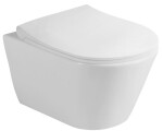 Cenově zvýhodněný závěsný WC set SAT do lehkých stěn / předstěnová montáž + WC Glacera Ava SIKOSSAVA70K SIKOSSAVA70K