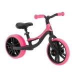 GLOBBER Odrážedlo Go Bike Elite Duo růžová / 10" kola / nastavitelné sedlo / nosnost 20 kg / od 2 do 5 let (712-110)