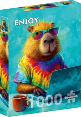 Puzzle Cool kapybara 1000 dílků