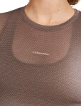 ICEBREAKER Wmns Mer 75 Cool-Lite Featherl SS Crewe AOP, Porcini/Pink Quartz/Aop velikost: L