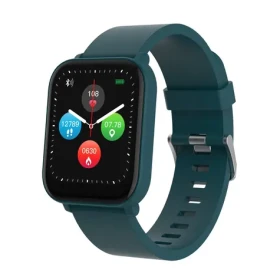 CANYON EASY SW-54 zelená / Chytré hodinky / 1.7" IPS / snímač tepu / BT 4.0 / IP68 / Canyon Life / Android a iOS (CNS-SW54BG)