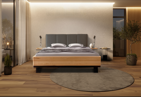 AHORN CZ, s.r.o. Manželská postel Salento MAX - BUK průběžný ROZMĚR: 160 x 210 cm - ATYP