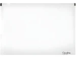 KARTON P+P Opaline A5 čirá / Desky / Zip zavírání / PP / Transparentní (2-406)