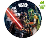 Star Wars talířky papírové 8 ks 23 cm Procos Star Wars talířky papírové 8 ks 23 cm Procos