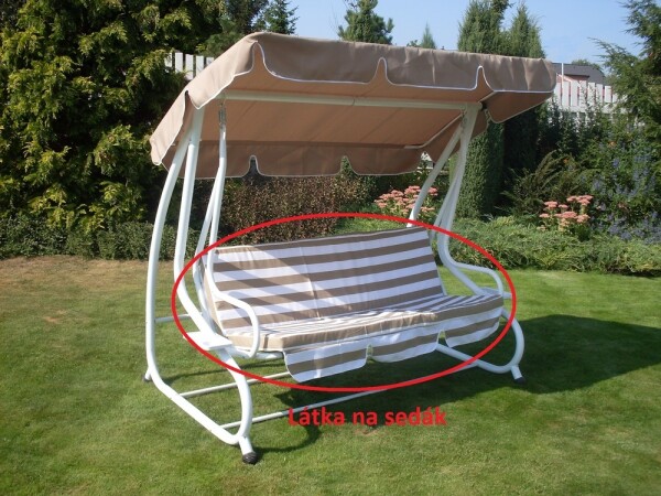 ROJA látka na sedák DE LUXE - béžová