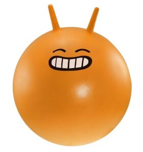 LIFEFIT Dětský skákací míč JUMPING BALL 45 cm, oranž