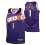 Nike Dětský dres Phoenix Suns NBA Devin Booker #1 Swingman Fialová (YOUTH)