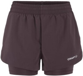 Craft Šortky s podšívkou Adv Essence 2 2in1 Short Women 1915946-499000 - Běžecké šortky CRAFT ADV Essence 2-in-1 2 - fialová Velikost textilu: M