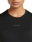ICEBREAKER Wmns Mer 200 Tech Lite SS Crop Slim Tee, Black velikost: XS