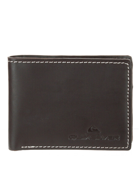 Quiksilver SERVER BIFOLD chocolate brown luxusní pánská peněženka