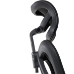 Židle kancelářská, nastavitelný podhlavník, potah černá síťovina mesh, mechanika permanent kontakt