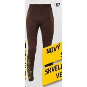 Legíny dámské YOWIE NEW hnědo/zelené DOPRODEJ!!! XL hnědo/zelené