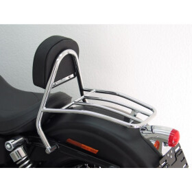 Opěrka s nosičem Fehling Harley Davidson Dyna 09 černá