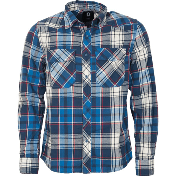 Brandit Košile Check Shirt navy 5XL
