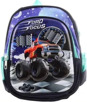 ORION Batoh Monster Truck / Dětský batoh / Polyester / Kapsa na lahev / 25 x 30 x 9 cm (210972)