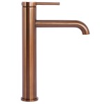 REA - Umyvadlová baterie SPOT Brush Copper vysoká REA-B2069