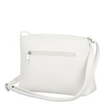 Stylová dámská koženková crossbody kabelka Lumi, bílá
