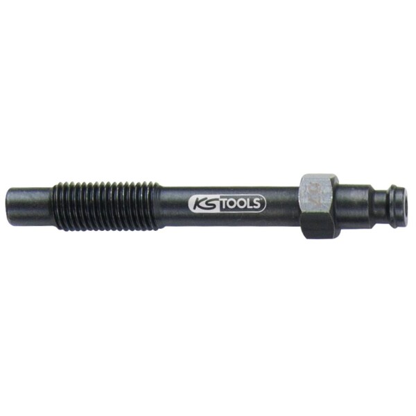 KS Tools 150.3668 Adaptér pro vstřikovače, M10 x 1,25 s vnějším závitem, délka 82 mm