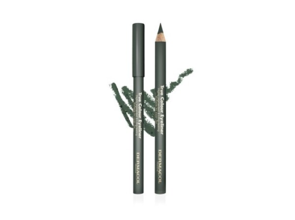 Dermacol True colour Dřevěná tužka na oči - Army Green 1,14 g