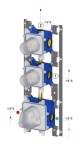 PAFFONI - Modular Box Základní těleso pro termostatické baterie pod omítku MDBOX018