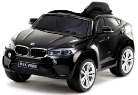 Mamido Elektrické autíčko BMW X6 M lakované černé