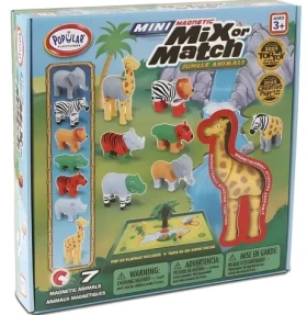 MALBLO Magnetky Magnetic Mini Zvířata z džungle