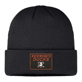 Fanatics Pánská zimní čepice Anaheim Ducks NHL Authentic Pro Rink Prime Cuffed Beanie
