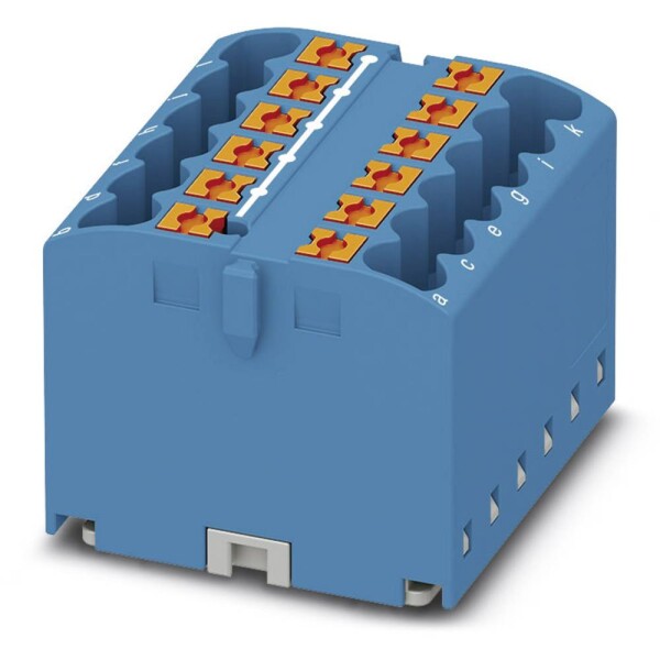 Phoenix Contact 3273288 blok rozvaděče 31.2 mm pružinová svorka modrá 8 ks