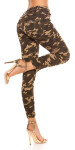 Trendy Koucla Army skinnies spodní část rozkroku Army