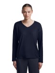 ICEBREAKER Wmns Merino 150 Lodge LS Tee, Midnight Navy velikost: M