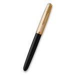 Parker 51 Deluxe Black GT 18K - plnící pero, hrot F