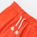 Bavlněné šortky- oranžové 122 RED