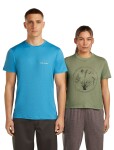 ICEBREAKER Mens Mer 150 Tech Lite SS Tee IB Wordmark, Arctic velikost: XL