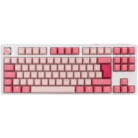 Ducky One 3 TKL Cherry MX-Red růžová / herní klávesnice / mechanická / drátová USB-C / DE (DKON2187-RDEPDGOWWPC2)
