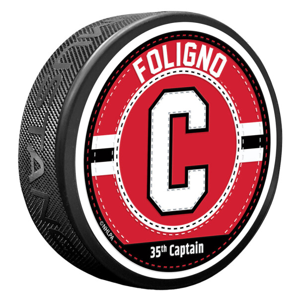 Mustang Puk Chicago Blackhawks NHL Captain Jersey Stitch - Nicholas Foligno