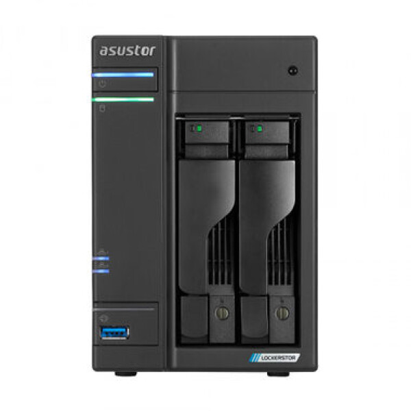 Asustor Lockerstor 2 Gen2-AS6702T / 2x 3.5 SATA / 4x M.2 NVMe / Celeron N5105 2.0GHz / 4GB RAM / 8GB eMMC / 2x 2.5GLAN (UAS6702T)