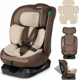LIONELO Autosedačka Aart i-Size Beige Chocolate / 40–150 cm / ECE R129 / 3v1 (LO-AART I-SIZE BEIGE CHOCOLATE)